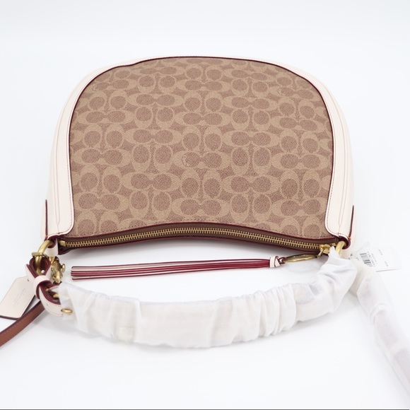 Coach Sutton Signature Shoulder Bag - Picture 5 of 12